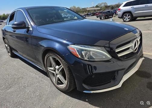Lunar Blue Metallic 2016 Mercedes-Benz C-Class C 300 4MATIC Sport