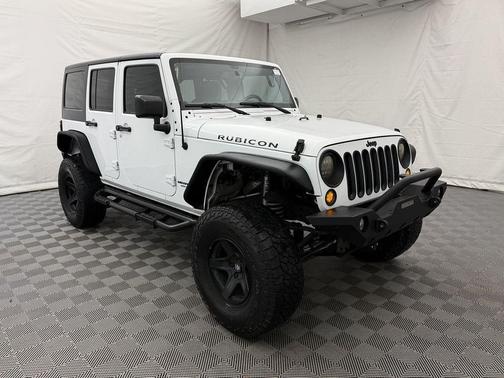 Bright White Clearcoat 2015 Jeep Wrangler Unlimited Rubicon