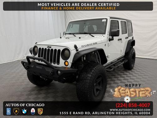 Bright White Clearcoat 2015 Jeep Wrangler Unlimited Rubicon