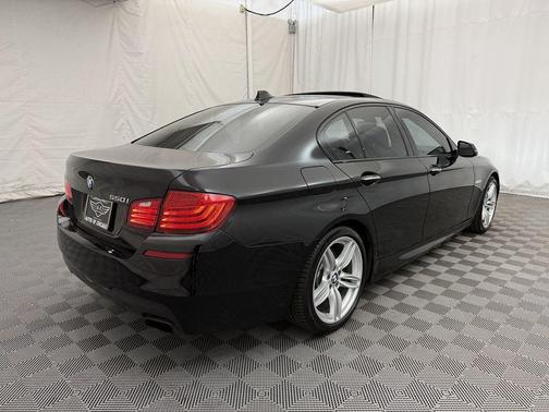 BLACK 2016 BMW 550 550i