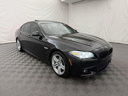 BLACK 2016 BMW 550 550i
