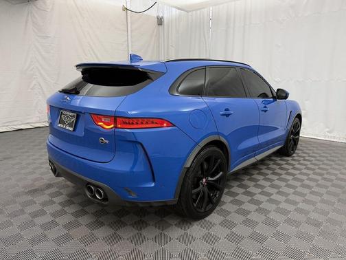 Ultra Blue Metallic 2019 Jaguar F-PACE SVR