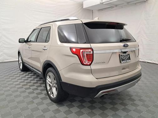White Gold Metallic 2017 Ford Explorer Limited