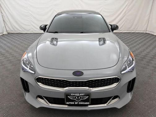 Ceramic Silver 2019 Kia Stinger GT1