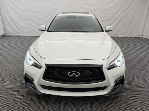 Majestic White 2021 INFINITI Q50 3.0t SENSORY