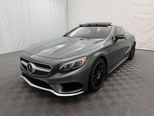 GRAY 2017 Mercedes-Benz S-Class Cabriolet