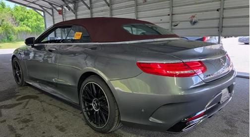 GRAY 2017 Mercedes-Benz S-Class Cabriolet