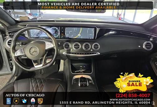 GRAY 2017 Mercedes-Benz S-Class Cabriolet