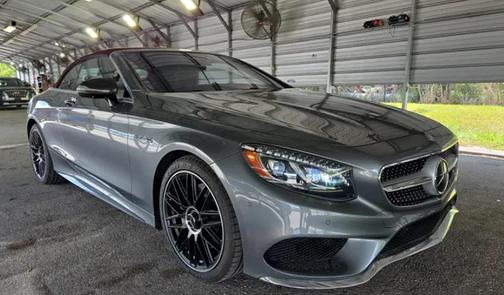 GRAY 2017 Mercedes-Benz S-Class Cabriolet