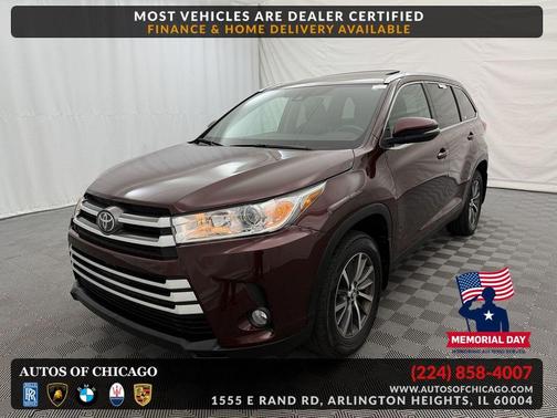 Ooh La La Rouge Mica 2019 Toyota Highlander XLE