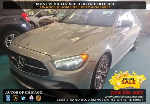SILVER 2021 Mercedes-Benz E-Class 4MATIC