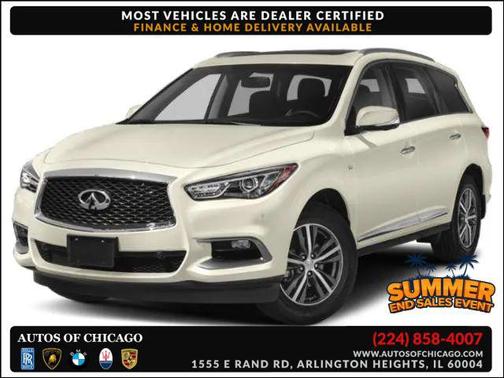 Liquid Platinum 2020 INFINITI QX60 Pure