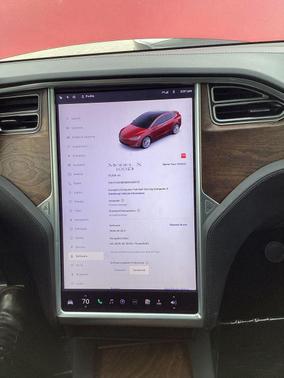 Red Multi-Coat 2017 Tesla Model X 100D