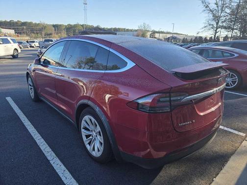 Red Multi-Coat 2017 Tesla Model X 100D