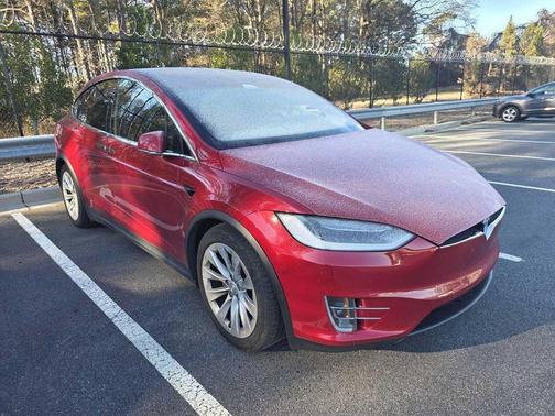 Red Multi-Coat 2017 Tesla Model X 100D