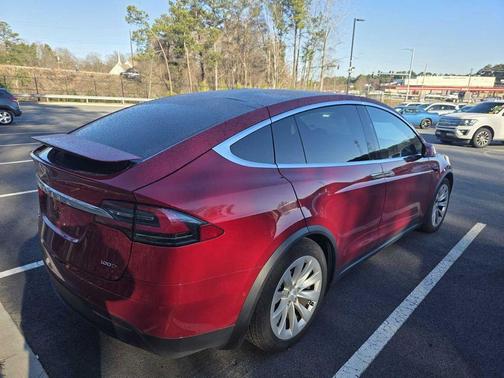 Red Multi-Coat 2017 Tesla Model X 100D