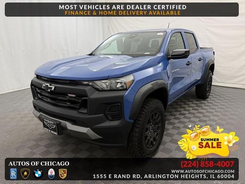 Reef Blue Metallic 2026 Chevrolet Colorado Trail Boss