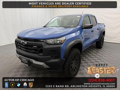 Reef Blue Metallic 2026 Chevrolet Colorado Trail Boss