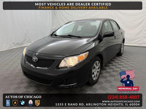Black Sand Pearl 2010 Toyota Corolla LE
