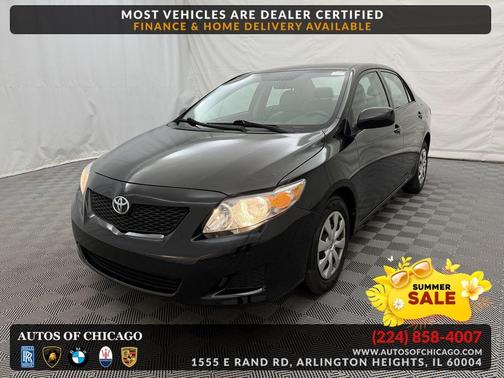 Black Sand Pearl 2010 Toyota Corolla LE