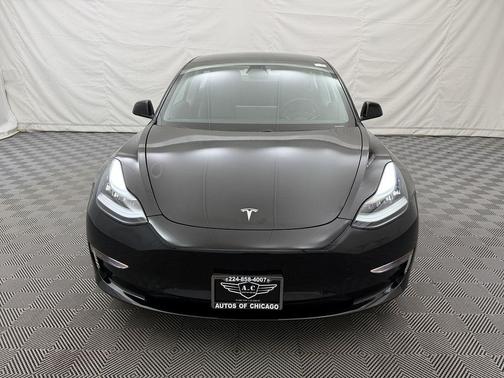 Solid Black 2021 Tesla Model 3 Long Range