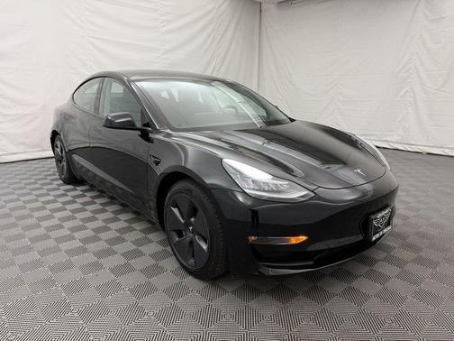 Solid Black 2021 Tesla Model 3 Long Range