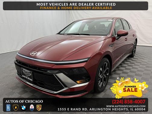 Ultimate red 2025 Hyundai SONATA SEL