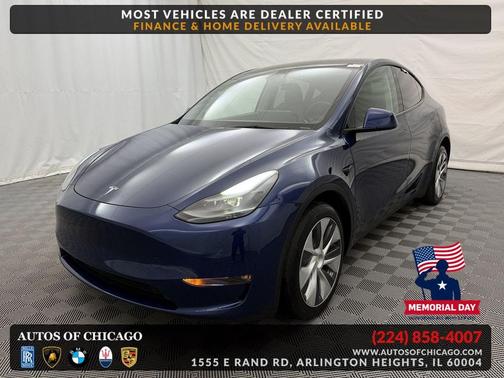Deep Blue Metallic 2023 Tesla Model Y Long Range Dual Motor All-Wheel Drive