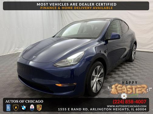 Deep Blue Metallic 2023 Tesla Model Y Long Range Dual Motor All-Wheel Drive