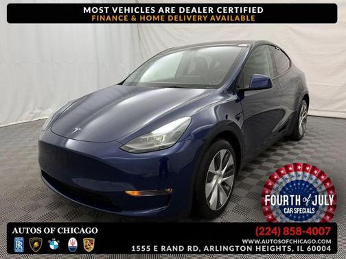 Deep Blue Metallic 2023 Tesla Model Y Long Range Dual Motor All-Wheel Drive