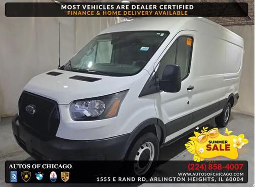 Oxford White 2023 Ford Transit-250 Base