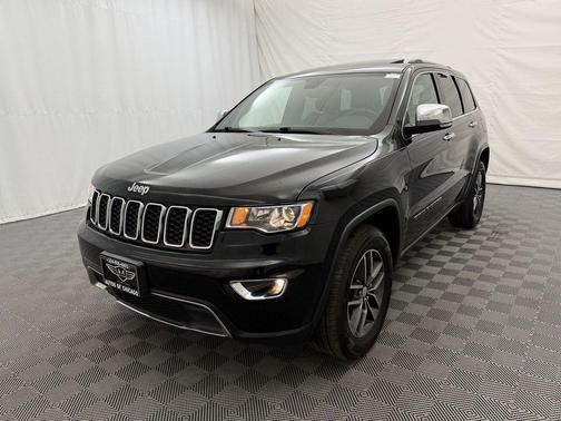 Diamond Black Crystal Pearlcoat 2018 Jeep Grand Cherokee Limited