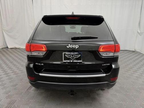 Diamond Black Crystal Pearlcoat 2018 Jeep Grand Cherokee Limited