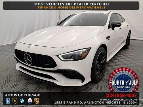 White 2020 Mercedes-Benz AMG GT 53 4-Door