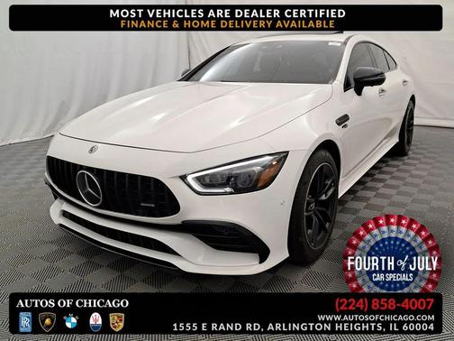 White 2020 Mercedes-Benz AMG GT 53 4-Door