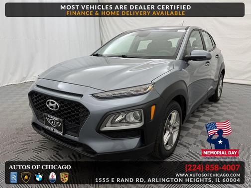 Sonic Silver 2020 Hyundai KONA SE