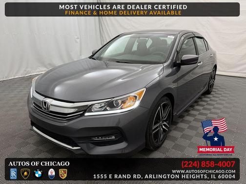 Modern Steel Metallic 2016 Honda Accord Sport
