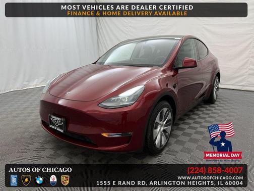 Ultra Red 2024 Tesla Model Y Long Range Dual Motor All-Wheel Drive