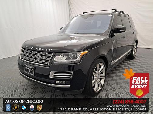 2015 Land Rover Range Rover 5.0L Supercharged Autobiography Black
