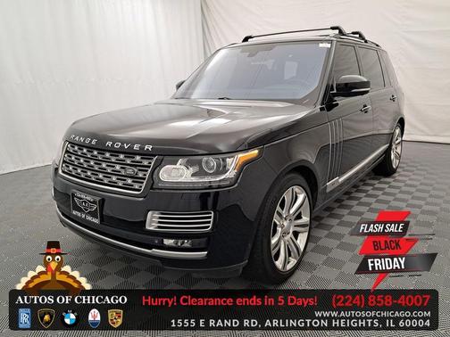 2015 Land Rover Range Rover 5.0L Supercharged Autobiography Black