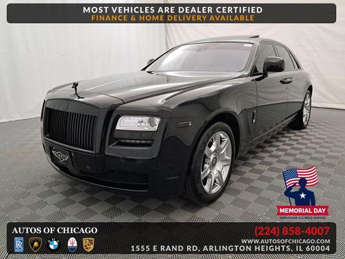 Diamond Black Metallic 2011 Rolls-Royce Ghost