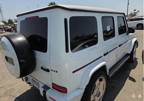 WHITE 2020 Mercedes-Benz G-Class 4MATIC