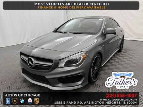Mountain Gray Metallic 2014 Mercedes-Benz CLA-Class CLA 45 AMG 4MATIC
