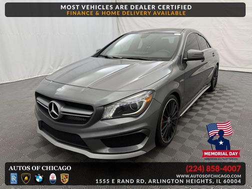 Mountain Gray Metallic 2014 Mercedes-Benz CLA-Class CLA 45 AMG 4MATIC