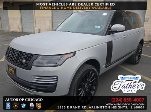 GRAY 2018 Land Rover Range Rover 5.0L Supercharged Autobiography LWB