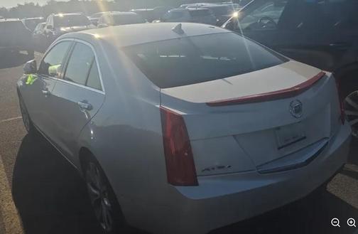 White Diamond Tricoat 2013 Cadillac ATS 3.6L Performance
