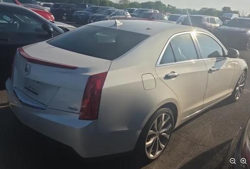 White Diamond Tricoat 2013 Cadillac ATS 3.6L Performance