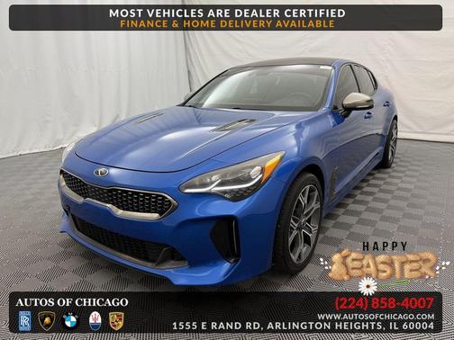 Micro Blue 2018 Kia Stinger GT