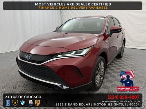 Ruby Flare Pearl 2021 Toyota Venza XLE
