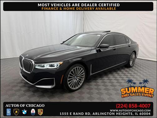 Jet Black 2022 BMW 750 i xDrive